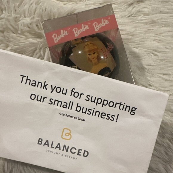 Barbie Vintage Christmas Ornament Music Note Holiday - Picture 6 of 6